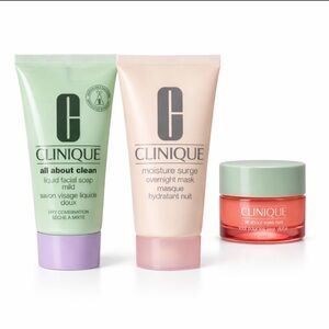 Clinique Travel Size Skincare 3pc Set